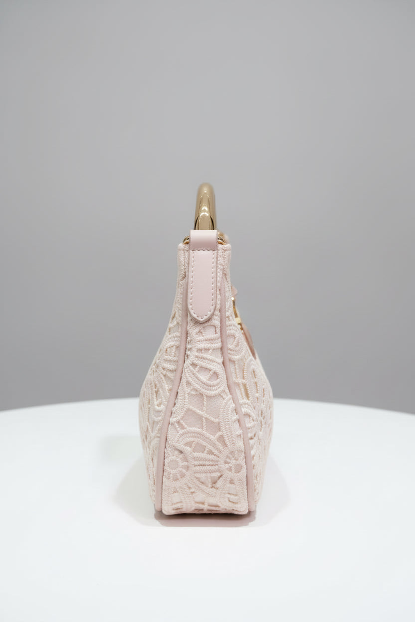 Ivory Bloom-Handbag