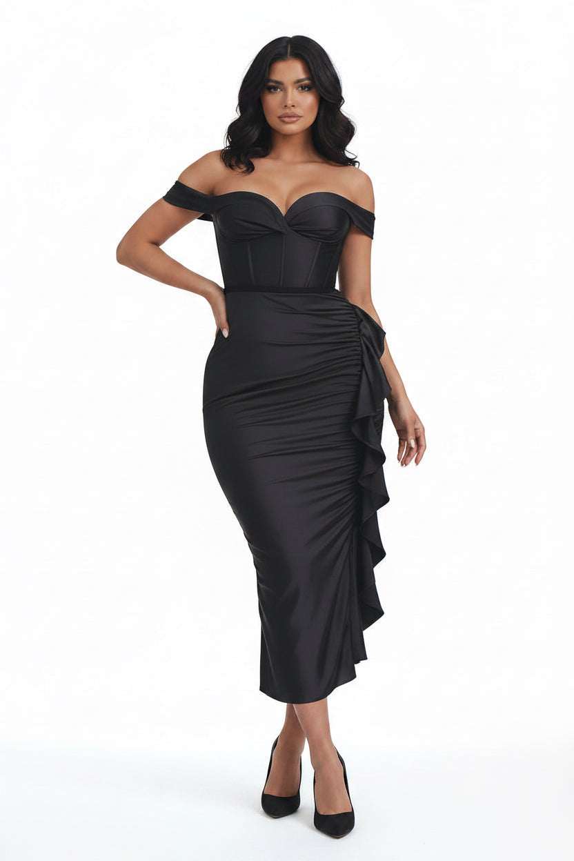 I Changed My Mind-Midi Dress