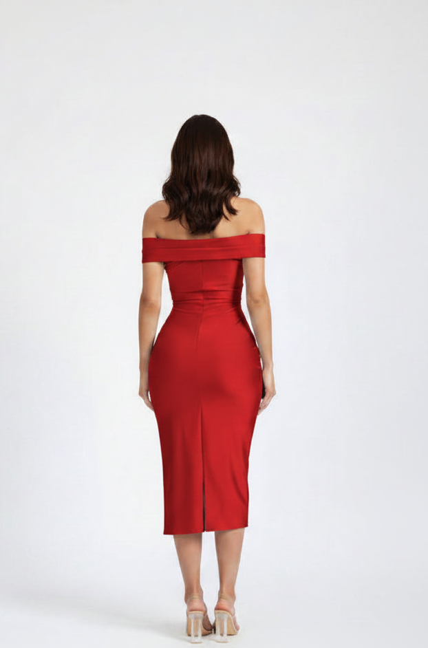 I Changed My Mind-Midi Dress